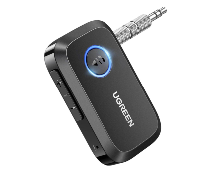 Akcesoria do głośników UGREEN Odbiornik dźwięku Bluetooth 5.3 AUX CM596 czarny 6957303897483